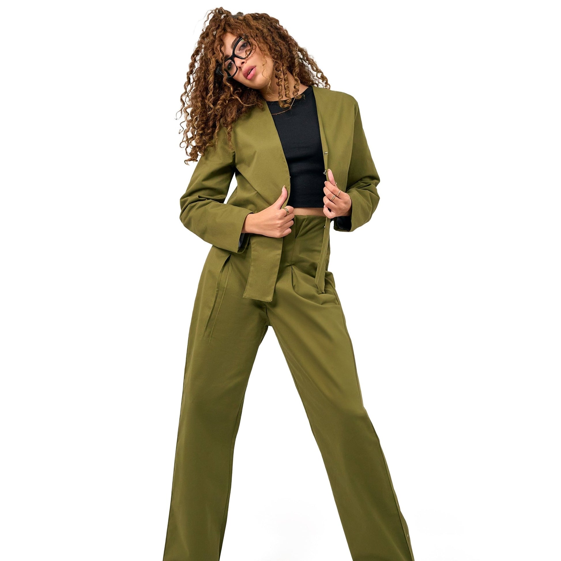 CROPPED JACKET - Siestudioegypt