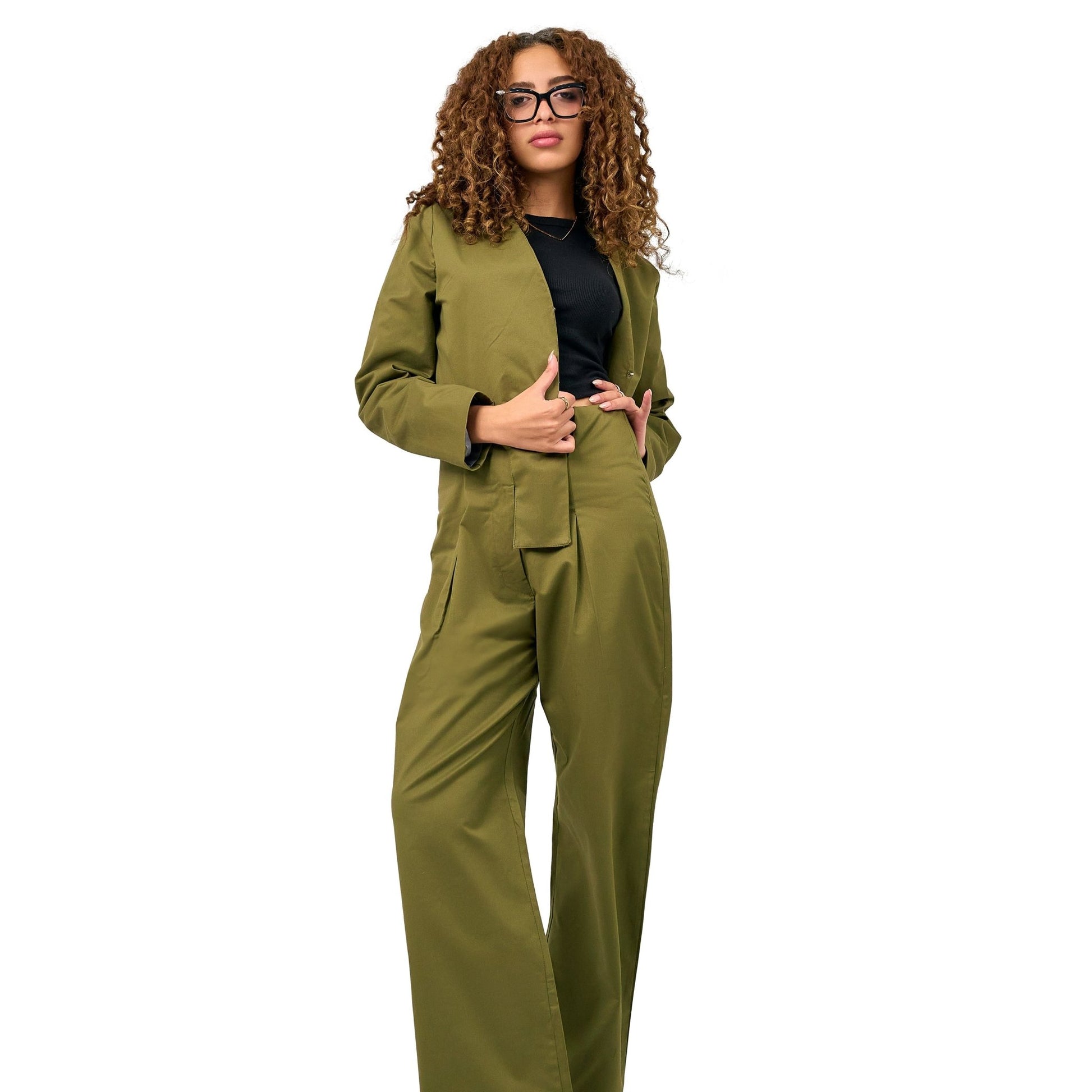 CROPPED JACKET - Siestudioegypt