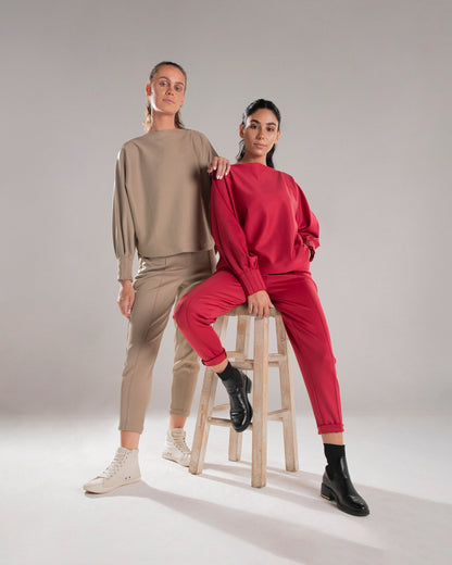 Red Sabrina Set - Siestudioegypt